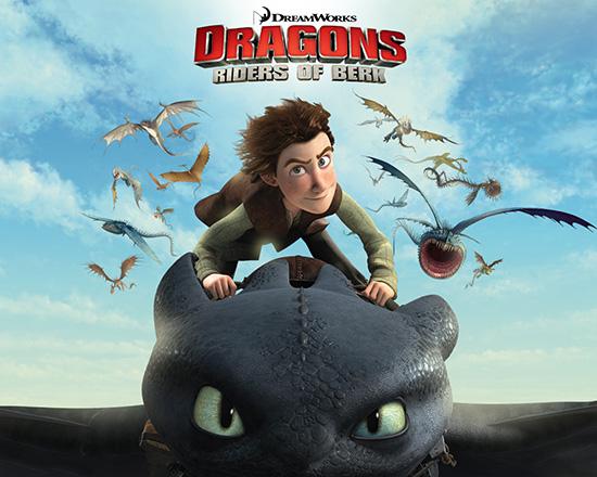 Драконы: Наездники Дурака / Dragons: Riders of Berk (2012/RUS/ENG) WEB-DLRip