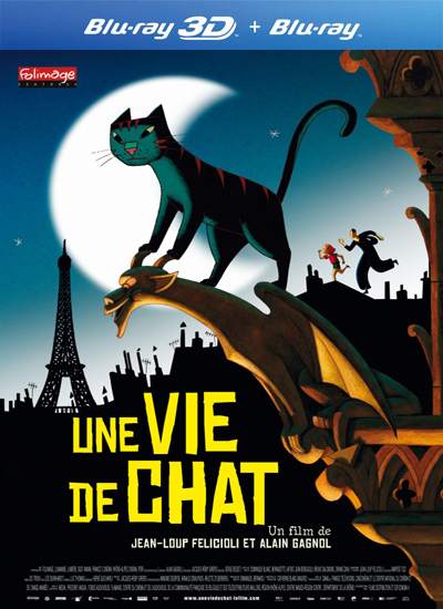 Кошачья жизнь / Une Vie de Chat (2010) HDRip